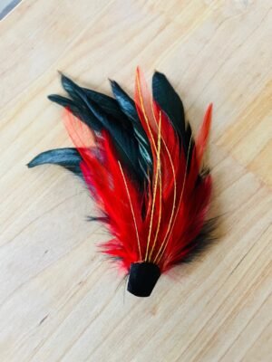 Barrette Bouquet rouge