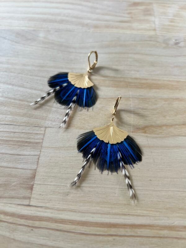 Boucles d'oreilles Ginkgo 2 Boucles d'oreilles Ginkgo