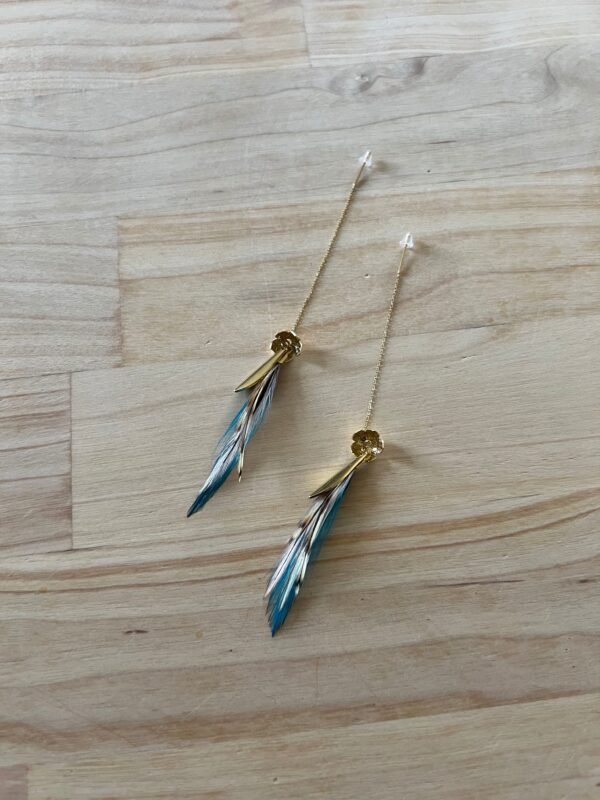 Boucles d'oreilles longues Clochette